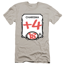 Dungeons & Dragons Charisma - Men's Premium Slim Fit T-Shirt Men's Premium Slim Fit T-Shirt Dungeons & Dragons   