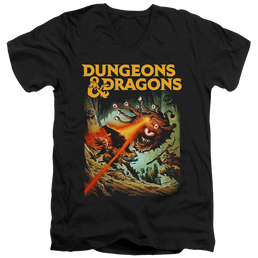 Dungeons & Dragons Beholder Strike - Men's V-Neck T-Shirt Men's V-Neck T-Shirt Dungeons & Dragons   