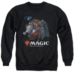 Magic the Gathering Planeswalkers - Men's Crewneck Sweatshirt Men's Crewneck Sweatshirt Magic the Gathering   