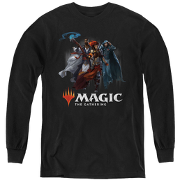 Magic the Gathering Planeswalkers - Youth Long Sleeve T-Shirt Youth Long Sleeve T-Shirt Magic the Gathering   