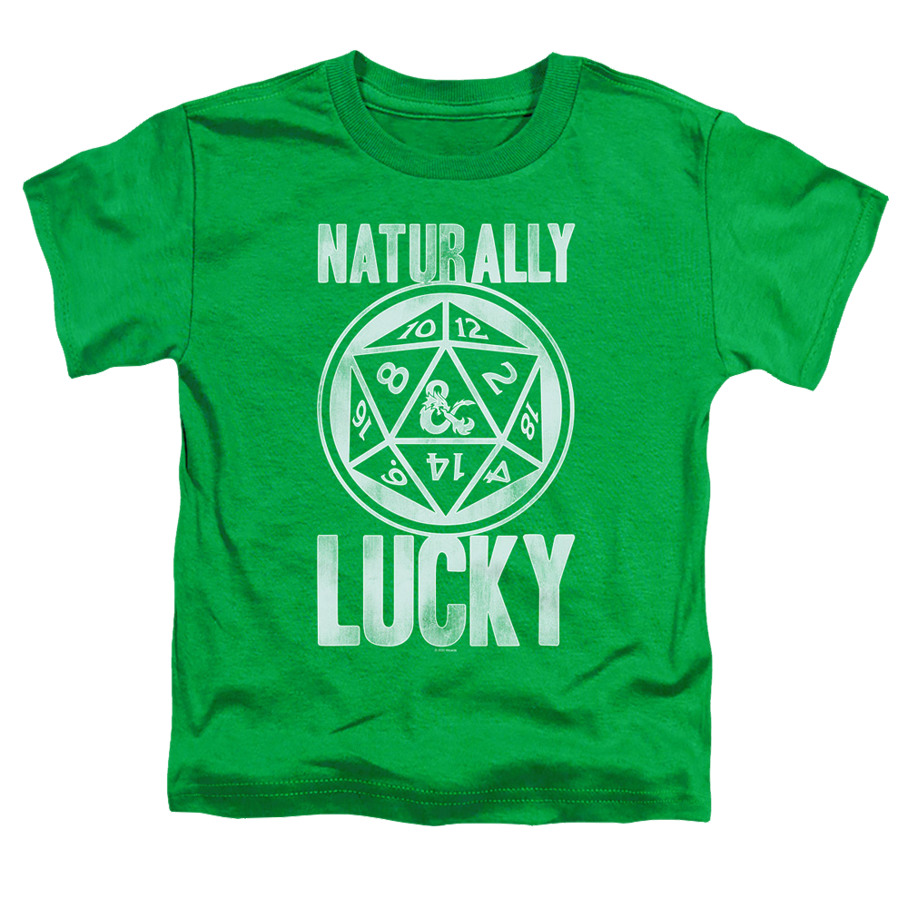 Dungeons & Dragons Naturally Lucky - Kid's T-Shirt Kid's T-Shirt (Ages 4-7) Dungeons & Dragons   