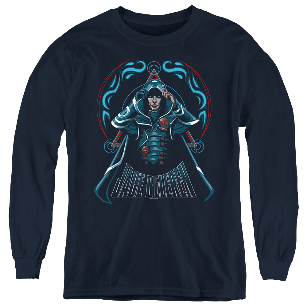 Magic the Gathering Jace - Youth Long Sleeve T-Shirt Youth Long Sleeve T-Shirt Magic the Gathering   