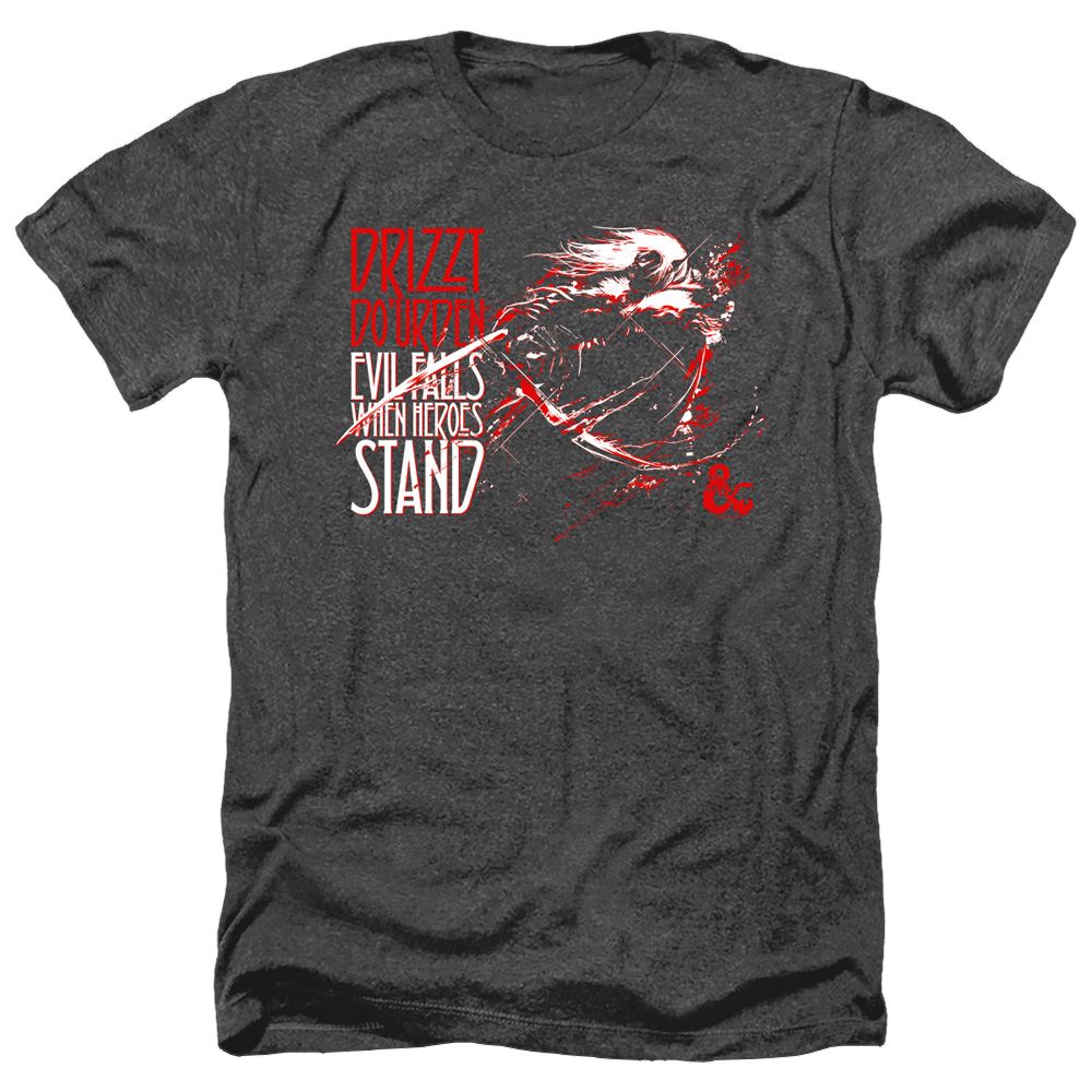 Dungeons & Dragons Evil Falls - Men's Heather T-Shirt Men's Heather T-Shirt Dungeons & Dragons   