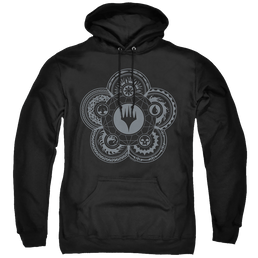 Magic the Gathering Icon Glyph - Pullover Hoodie Pullover Hoodie Magic the Gathering   