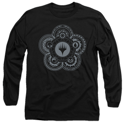 Magic the Gathering Icon Glyph - Men's Long Sleeve T-Shirt Men's Long Sleeve T-Shirt Magic the Gathering   
