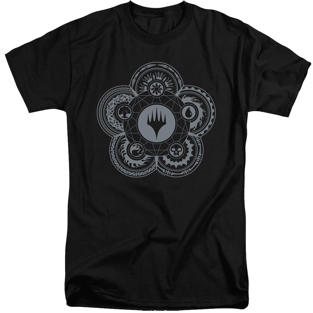 Magic the Gathering Icon Glyph - Men's Tall Fit T-Shirt Men's Tall Fit T-Shirt Magic the Gathering   