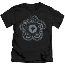 Magic the Gathering Icon Glyph - Kid's T-Shirt Kid's T-Shirt (Ages 4-7) Magic the Gathering   