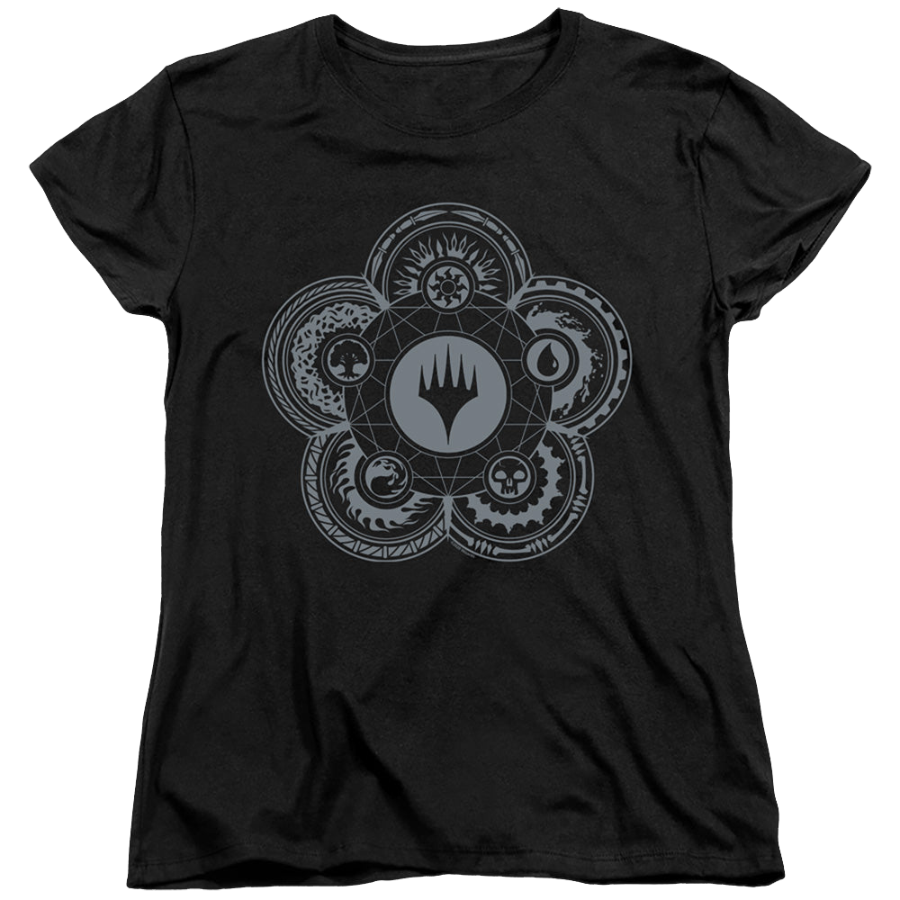 Magic the Gathering Icon Glyph - Women's T-Shirt Women's T-Shirt Magic the Gathering   