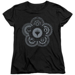 Magic the Gathering Icon Glyph - Women's T-Shirt Women's T-Shirt Magic the Gathering   