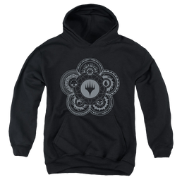 Magic the Gathering Icon Glyph - Youth Hoodie Youth Hoodie (Ages 8-12) Magic the Gathering   