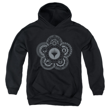 Magic the Gathering Icon Glyph - Youth Hoodie Youth Hoodie (Ages 8-12) Magic the Gathering   