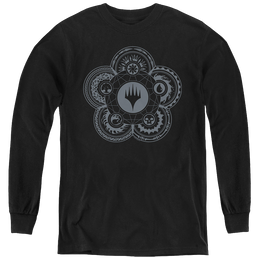 Magic the Gathering Icon Glyph - Youth Long Sleeve T-Shirt Youth Long Sleeve T-Shirt Magic the Gathering   