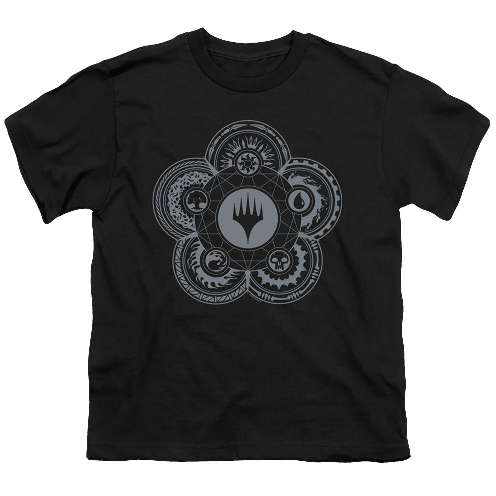 Magic the Gathering Icon Glyph - Youth T-Shirt Youth T-Shirt (Ages 8-12) Magic the Gathering   