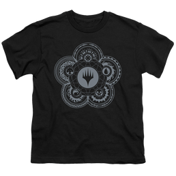 Magic the Gathering Icon Glyph - Youth T-Shirt Youth T-Shirt (Ages 8-12) Magic the Gathering   