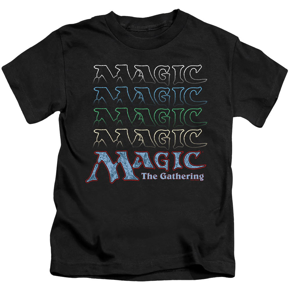 Magic the Gathering Retro Logo Repeat - Kid's T-Shirt Kid's T-Shirt (Ages 4-7) Magic the Gathering   
