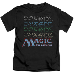 Magic the Gathering Retro Logo Repeat - Kid's T-Shirt Kid's T-Shirt (Ages 4-7) Magic the Gathering   