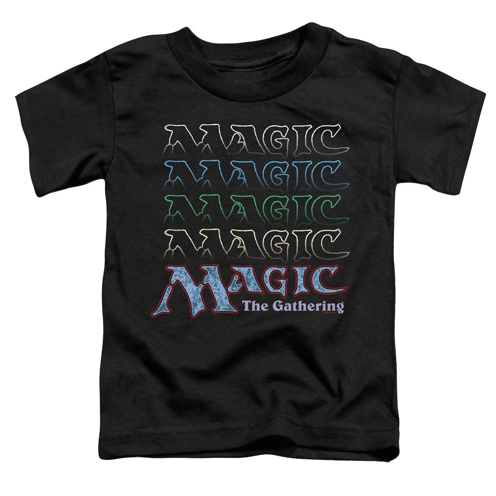 Magic the Gathering Retro Logo Repeat - Toddler T-Shirt Toddler T-Shirt Magic the Gathering   