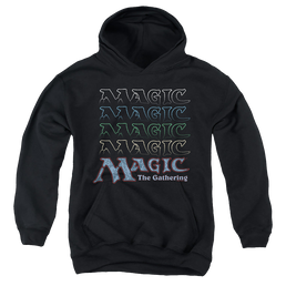 Magic the Gathering Retro Logo Repeat - Youth Hoodie Youth Hoodie (Ages 8-12) Magic the Gathering   