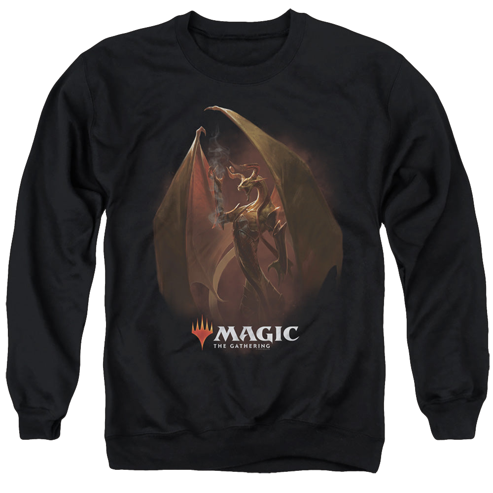 Magic the Gathering Nicol Bolas - Men's Crewneck Sweatshirt Men's Crewneck Sweatshirt Magic the Gathering   