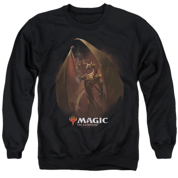 Magic the Gathering Nicol Bolas - Men's Crewneck Sweatshirt Men's Crewneck Sweatshirt Magic the Gathering   