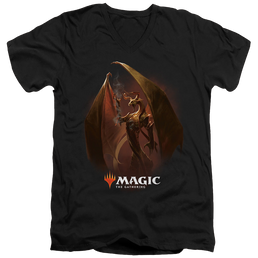 Magic the Gathering Nicol Bolas - Men's V-Neck T-Shirt Men's V-Neck T-Shirt Magic the Gathering   