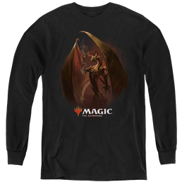 Magic the Gathering Nicol Bolas - Youth Long Sleeve T-Shirt Youth Long Sleeve T-Shirt Magic the Gathering   