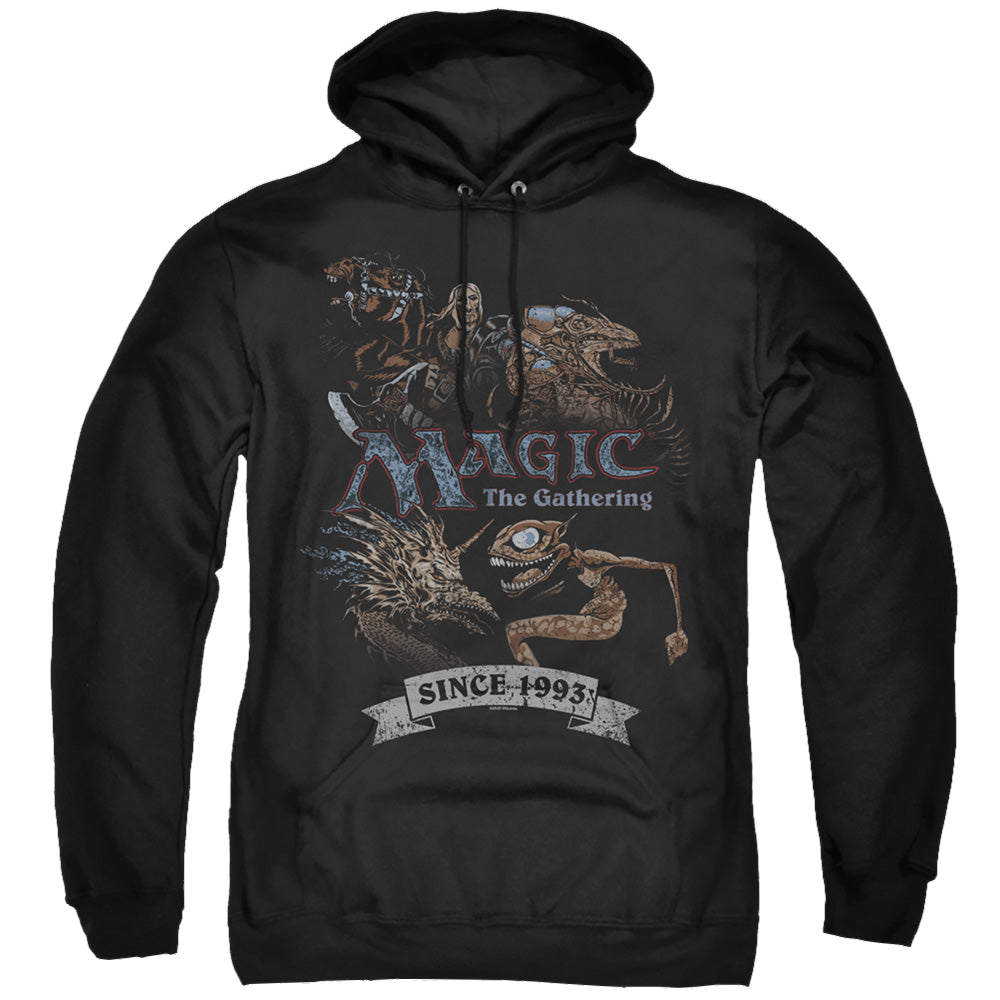 Magic the Gathering Four Pack Retro - Pullover Hoodie Pullover Hoodie Magic the Gathering   