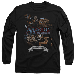 Magic the Gathering Four Pack Retro - Men's Long Sleeve T-Shirt Men's Long Sleeve T-Shirt Magic the Gathering   