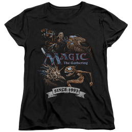 Magic the Gathering Four Pack Retro - Women's T-Shirt Women's T-Shirt Magic the Gathering   