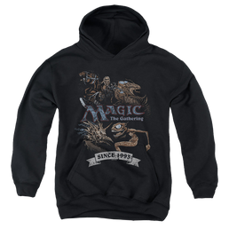 Magic the Gathering Four Pack Retro - Youth Hoodie Youth Hoodie (Ages 8-12) Magic the Gathering   
