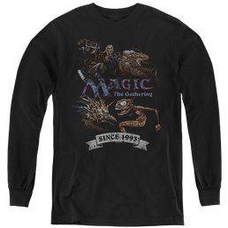 Magic the Gathering Four Pack Retro - Youth Long Sleeve T-Shirt Youth Long Sleeve T-Shirt Magic the Gathering   