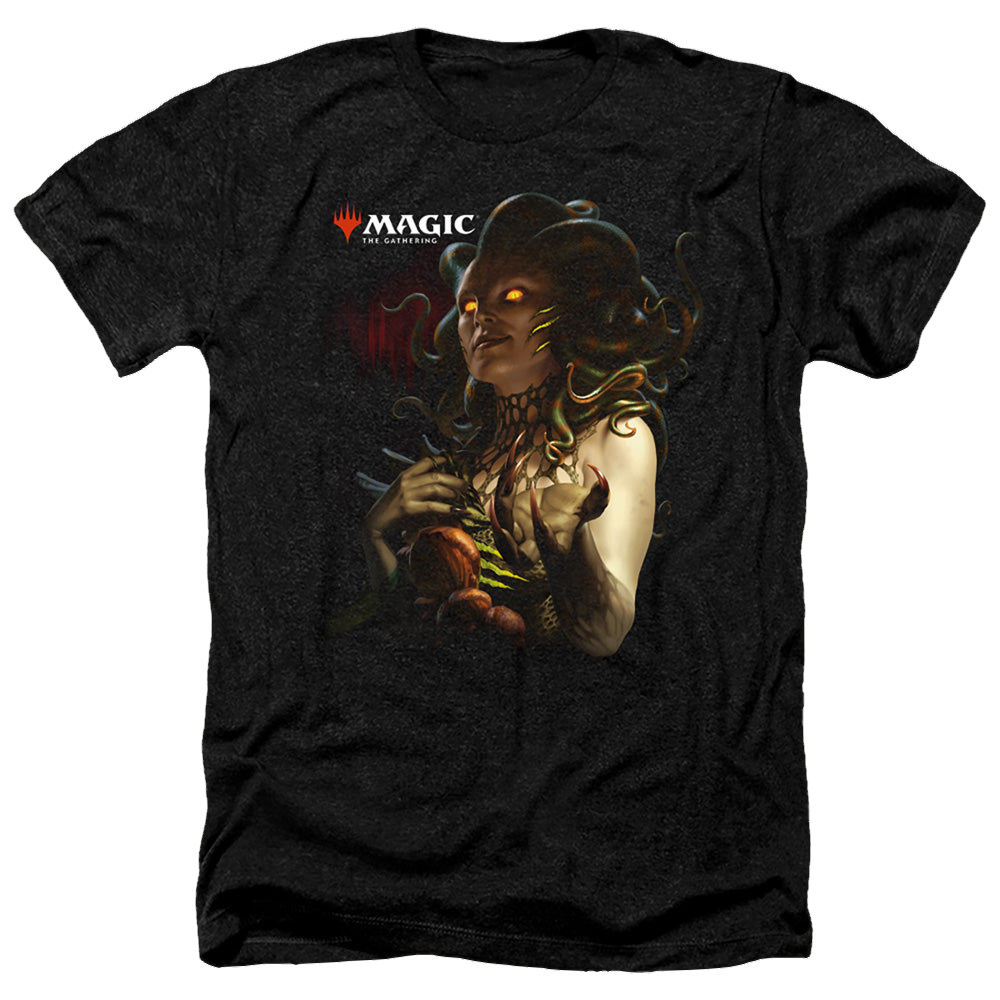 Magic the Gathering Vraska Queen Of Golgari - Men's Heather T-Shirt Men's Heather T-Shirt Magic the Gathering   