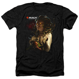 Magic the Gathering Vraska Queen Of Golgari - Men's Heather T-Shirt Men's Heather T-Shirt Magic the Gathering   