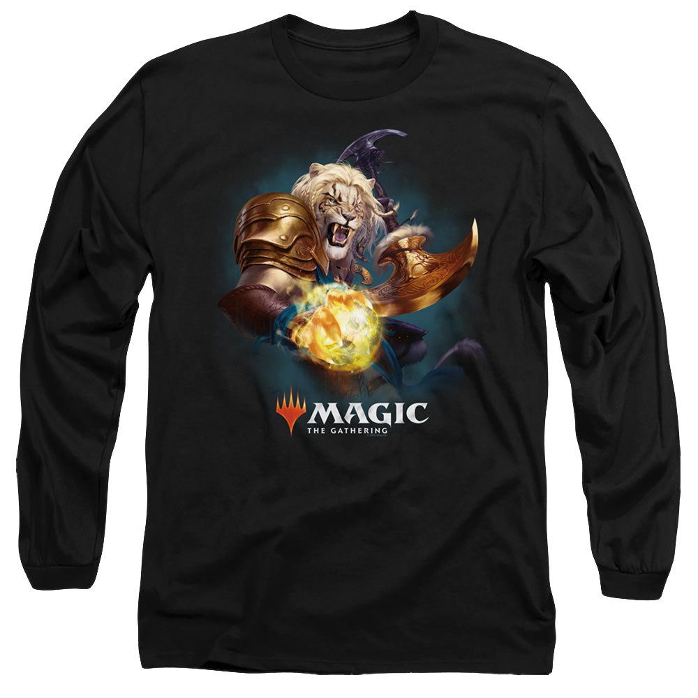 Magic the Gathering Ajani - Men's Long Sleeve T-Shirt Men's Long Sleeve T-Shirt Magic the Gathering   