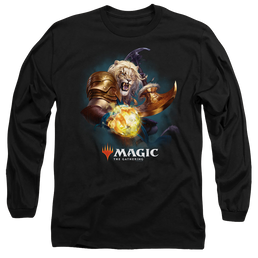 Magic the Gathering Ajani - Men's Long Sleeve T-Shirt Men's Long Sleeve T-Shirt Magic the Gathering   