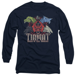 Dungeons & Dragons Tiamat Queen Of Evil - Men's Long Sleeve T-Shirt Men's Long Sleeve T-Shirt Dungeons & Dragons   