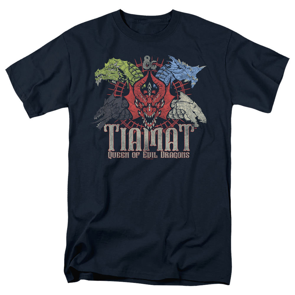 Dungeons & Dragons Tiamat Queen Of Evil - Men's Regular Fit T-Shirt Men's Regular Fit T-Shirt Dungeons & Dragons   
