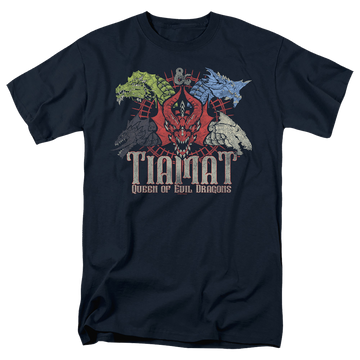 Dungeons & Dragons Tiamat Queen Of Evil - Men's Regular Fit T-Shirt Men's Regular Fit T-Shirt Dungeons & Dragons   