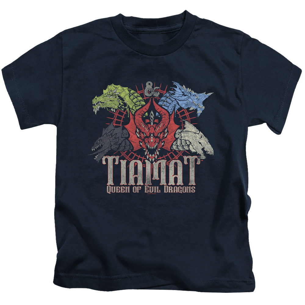 Dungeons & Dragons Tiamat Queen Of Evil - Kid's T-Shirt Kid's T-Shirt (Ages 4-7) Dungeons & Dragons   