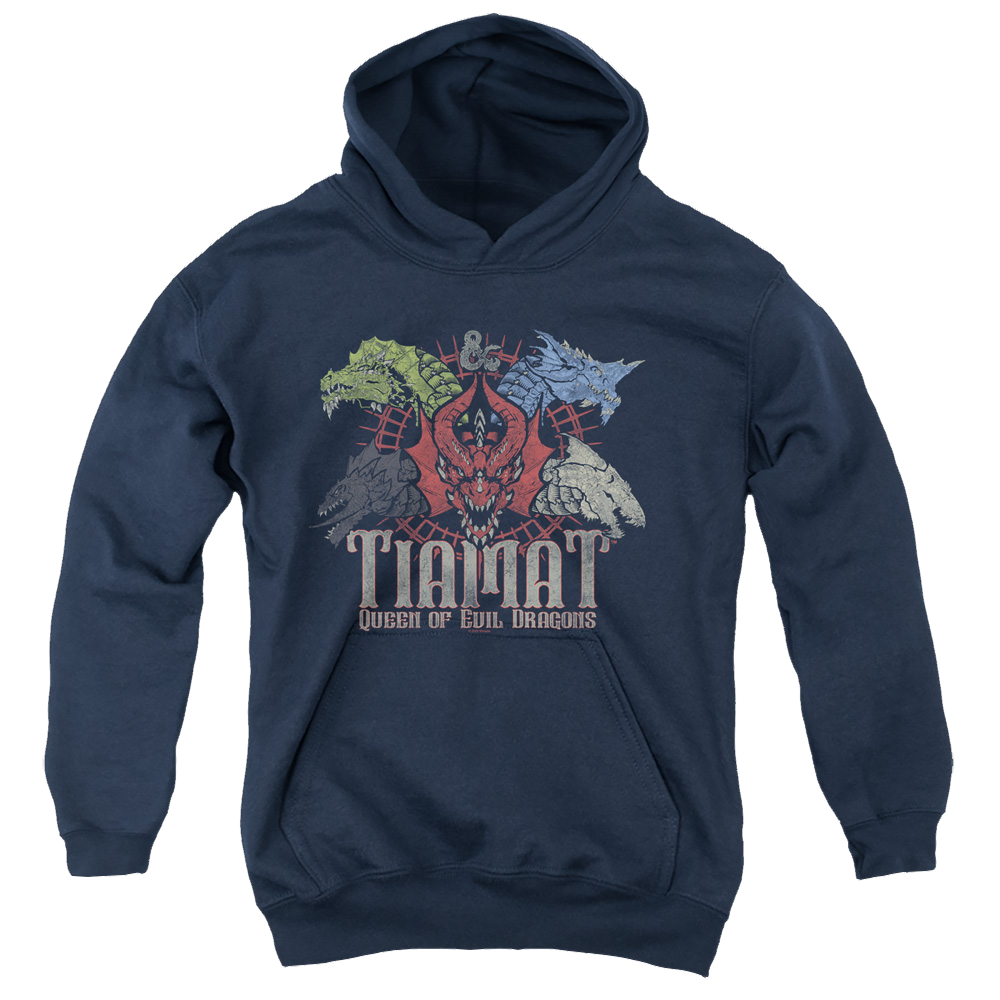 Dungeons & Dragons Tiamat Queen Of Evil - Youth Hoodie Youth Hoodie (Ages 8-12) Dungeons & Dragons   