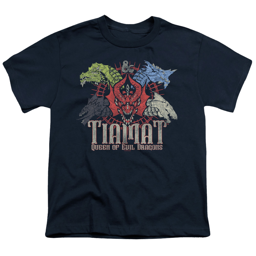 Dungeons & Dragons Tiamat Queen Of Evil - Youth T-Shirt Youth T-Shirt (Ages 8-12) Dungeons & Dragons   