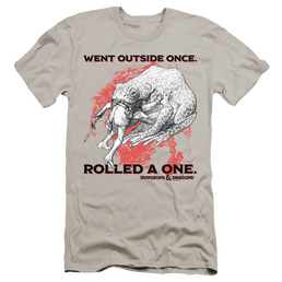Dungeons & Dragons Rolled A One - Men's Premium Slim Fit T-Shirt Men's Premium Slim Fit T-Shirt Dungeons & Dragons   