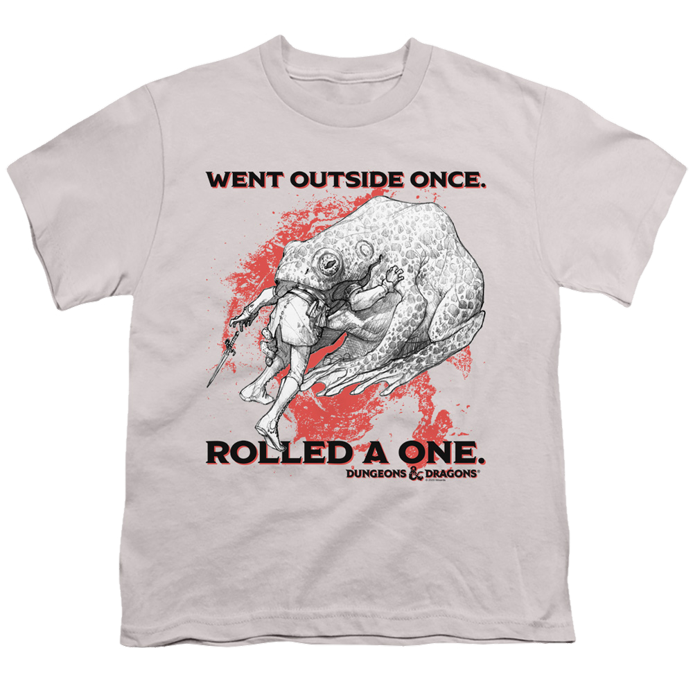 Dungeons & Dragons Rolled A One - Youth T-Shirt Youth T-Shirt (Ages 8-12) Dungeons & Dragons   