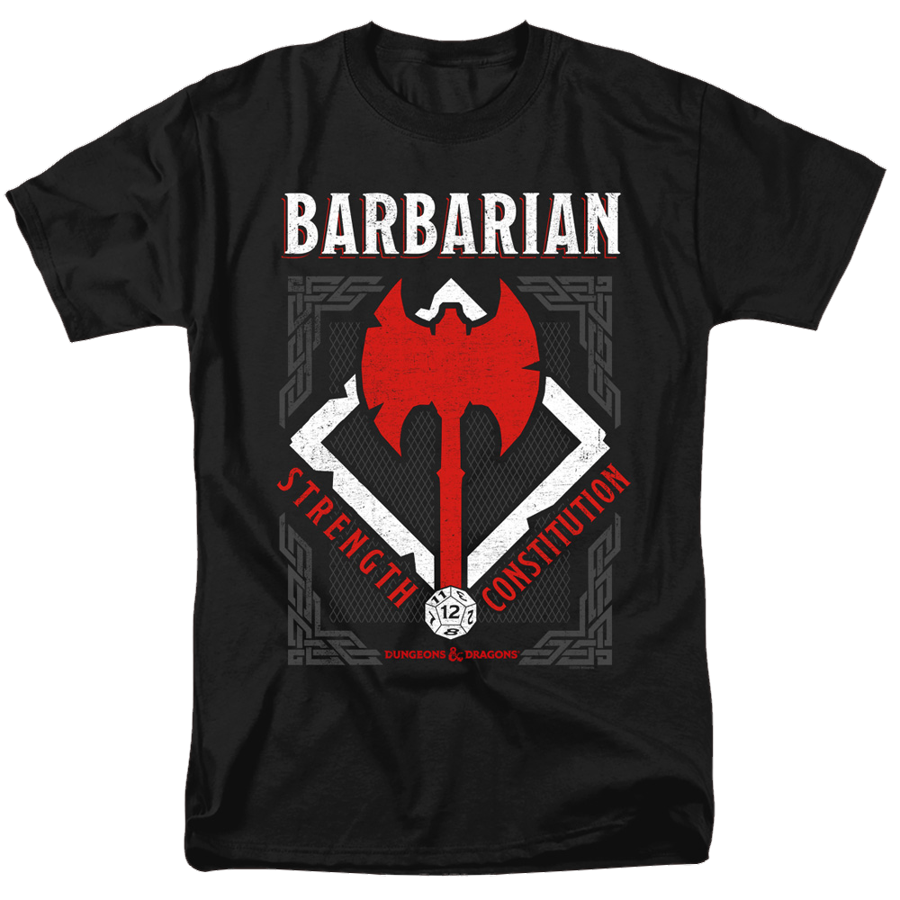 Dungeons & Dragons Barbarian - Men's Regular Fit T-Shirt Men's Regular Fit T-Shirt Dungeons & Dragons   