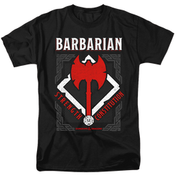Dungeons & Dragons Barbarian - Men's Regular Fit T-Shirt Men's Regular Fit T-Shirt Dungeons & Dragons   