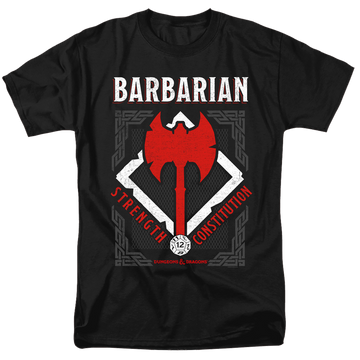 Dungeons & Dragons Barbarian - Men's Regular Fit T-Shirt Men's Regular Fit T-Shirt Dungeons & Dragons   