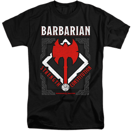 Dungeons & Dragons Barbarian - Men's Tall Fit T-Shirt Men's Tall Fit T-Shirt Dungeons & Dragons   