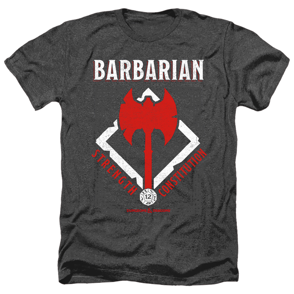 Dungeons & Dragons Barbarian - Men's Heather T-Shirt Men's Heather T-Shirt Dungeons & Dragons   