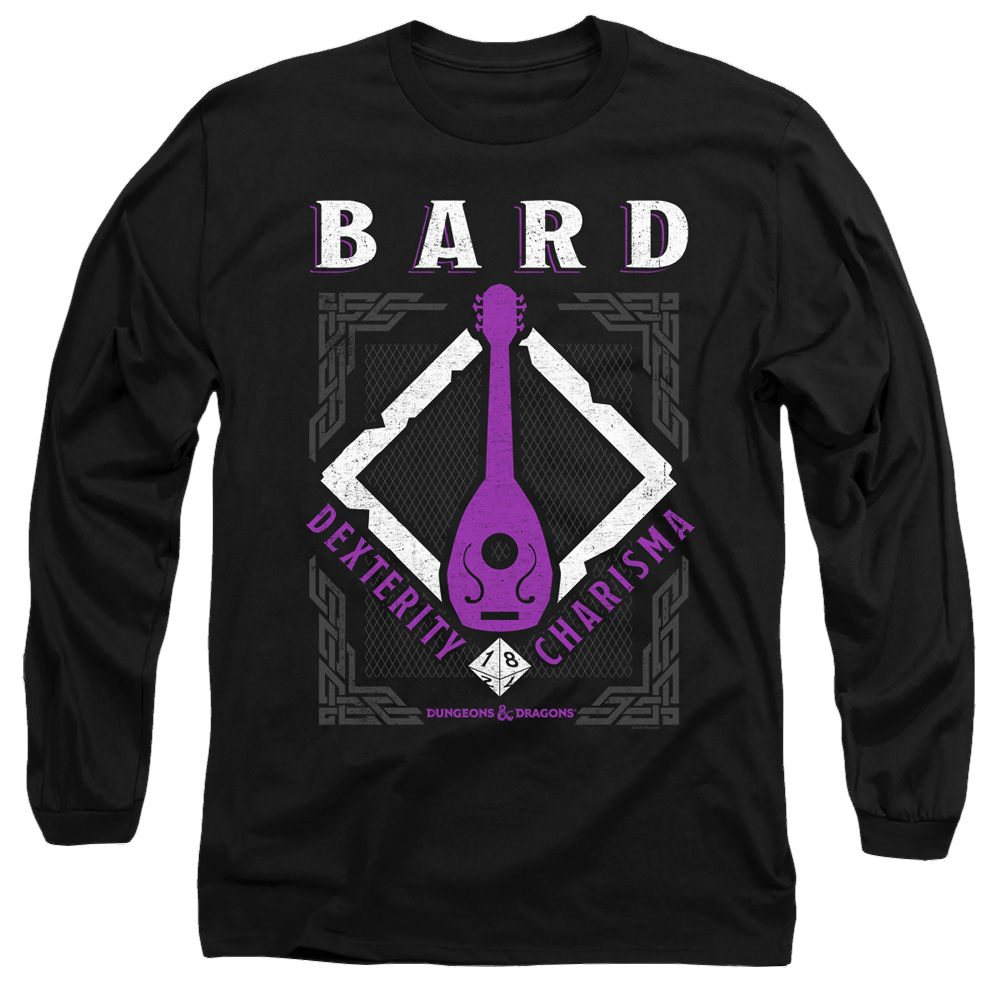 Dungeons & Dragons Bard - Men's Long Sleeve T-Shirt Men's Long Sleeve T-Shirt Dungeons & Dragons   
