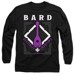 Dungeons & Dragons Bard - Men's Long Sleeve T-Shirt Men's Long Sleeve T-Shirt Dungeons & Dragons   
